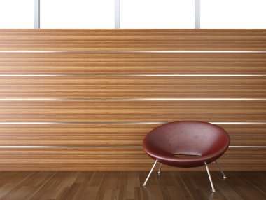 Interior design wood wall clipart