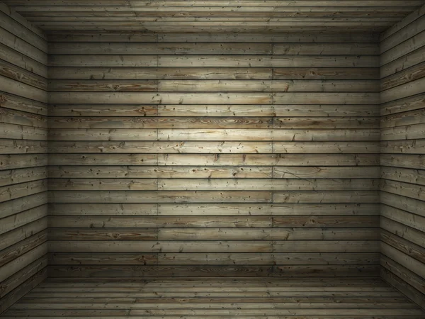 Interior wooden room — Stock Photo, Image