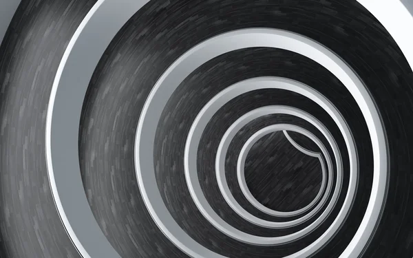 Arquitetura moderna de rampa espiral — Fotografia de Stock