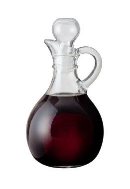 Balsamic Vinegar with a clipping path clipart