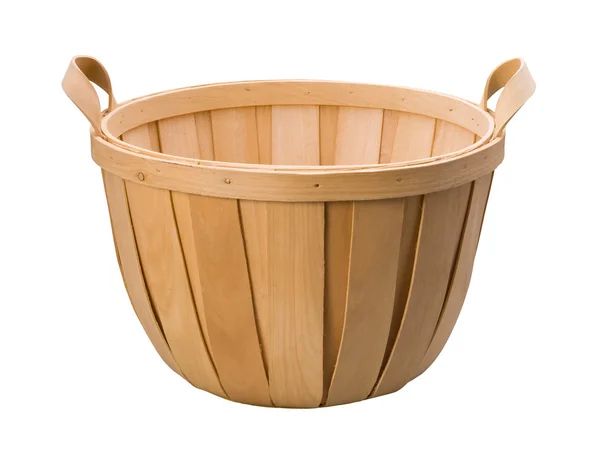 Basket isolated on a white — Stock Photo, Image
