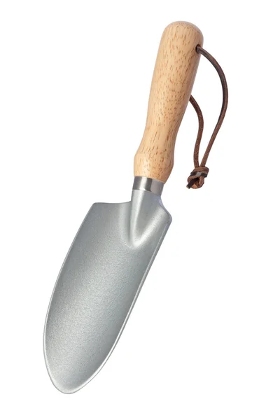 Garden Trowel isolated on white with a clipping path — Stock Photo, Image