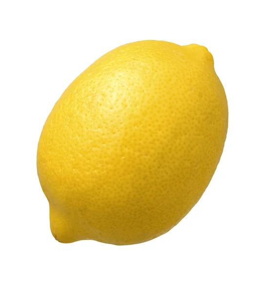 Lemon diisolasi pada putih — Stok Foto