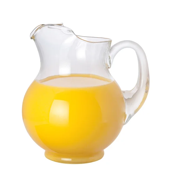 Orange Juice Pitcher with a clipping path — Stock Photo, Image