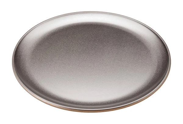 Pizza Pan isolado em branco — Fotografia de Stock