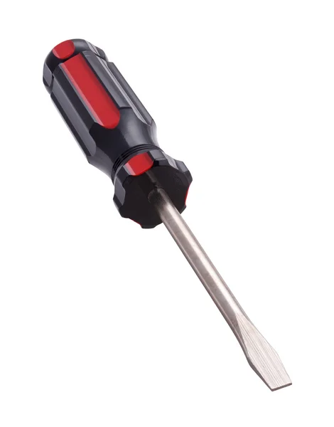 Screwdriver with a clipping path — Stock Photo, Image
