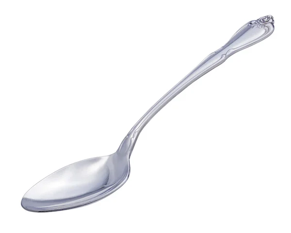 Spoon isolated with a clipping path — Stock Photo, Image