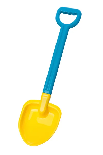 Toy strand Shovel (uitknippad) — Stockfoto