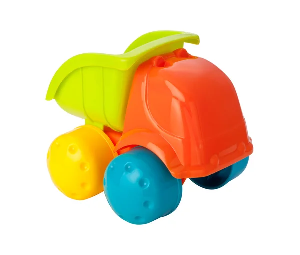 Camión volquete de juguete (camino de recorte ) —  Fotos de Stock