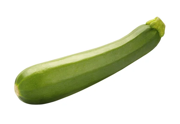 Zucchini isolerad på vit — Stockfoto