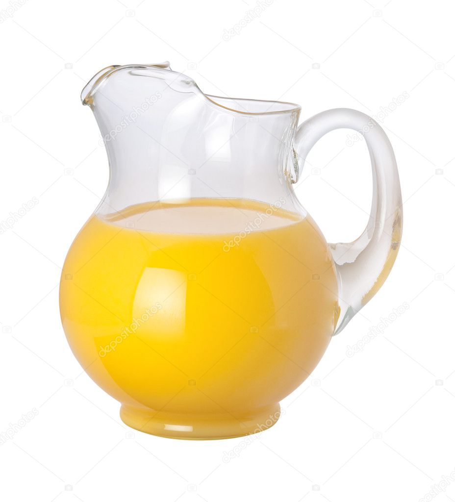 Orange Juice Pitcher with a clipping path Stock Photo by ©rimglow 8195813