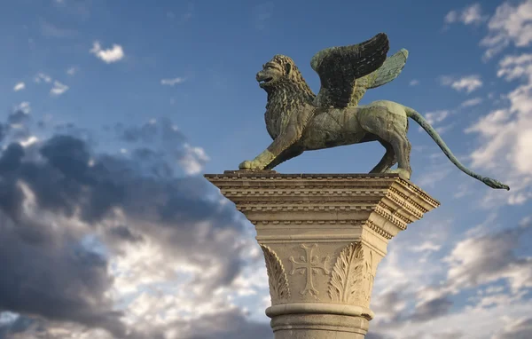 Leão de São Marcos, Veneza — Fotografia de Stock