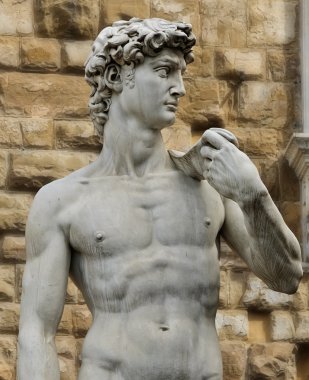 Statue of David, Florence, Italy clipart