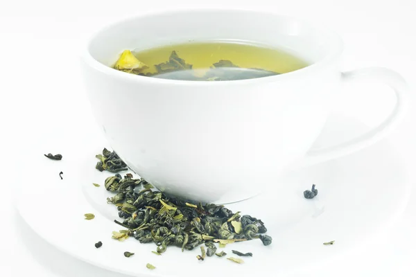 Zöld tea Stock Kép