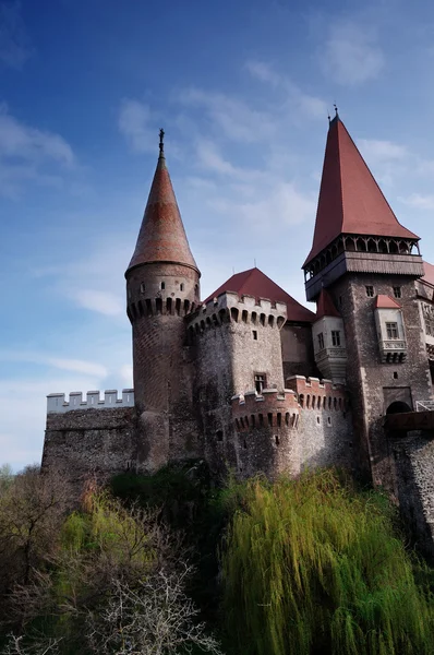 Castillo de Corvinilor - Hunedoara, Rumania — Foto de Stock