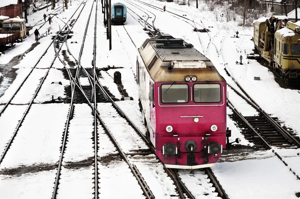 Transportes ferroviários — Fotografia de Stock
