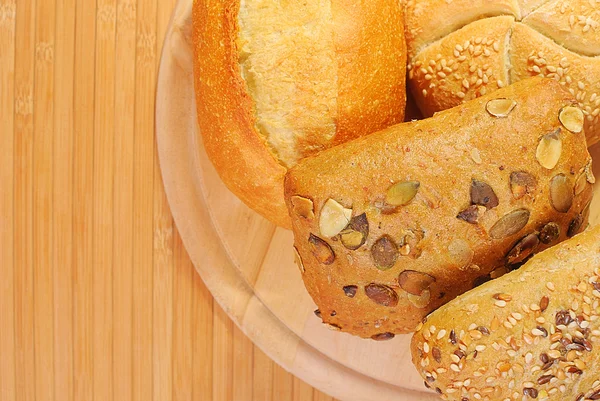 Ekmek rulo — Stok fotoğraf