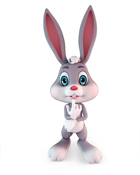 Gestage bunny — Stockfoto
