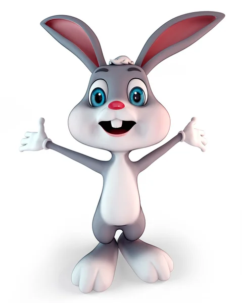 Smiling Bunny — Stock Photo, Image