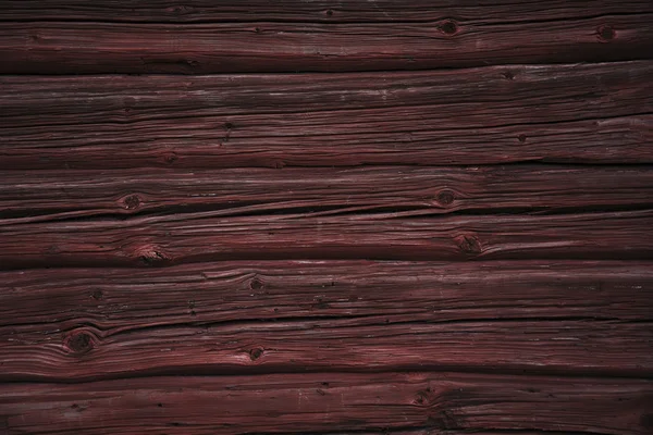 stock image Old red wood wall