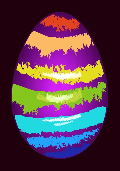 Renkli yumurta — Stok Vektör