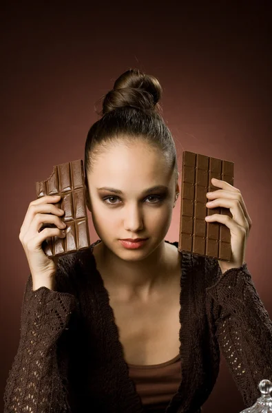 Schokoladensüchtig für immer — Stockfoto