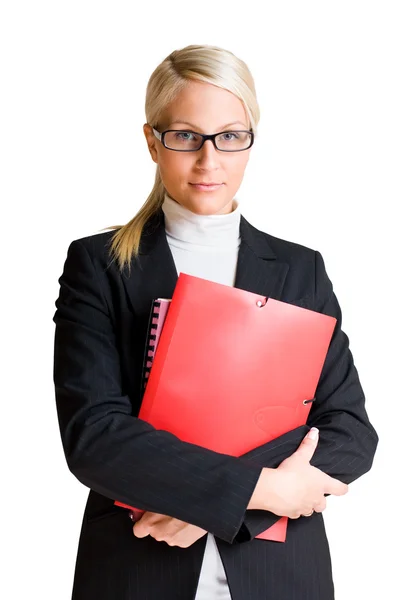 Serious looking business woman. — Stock Photo, Image