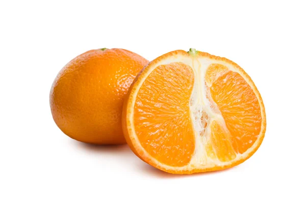 Čerstvé a zralé mandarinky. — Stock fotografie