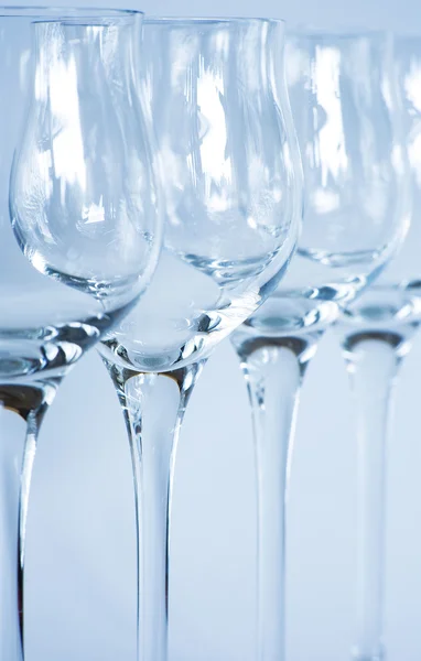 Macro di dettaglio disposizione bicchiere di vino . — Foto Stock