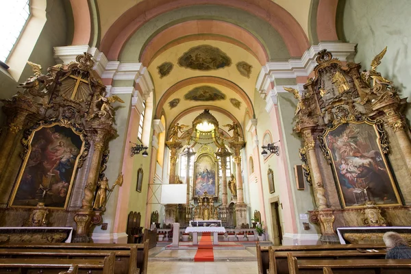 Beautiful church interior. — Stock Photo, Image