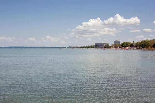 stock image Distant View of summer beach resort