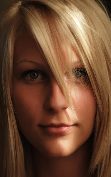 Sensual young blond woman. — Stock Photo, Image