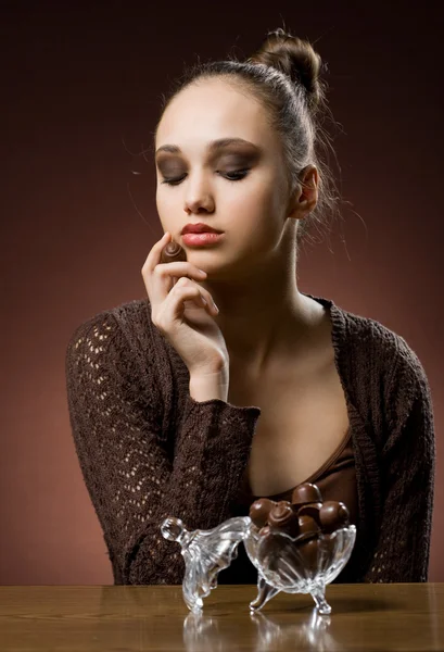 Chocolade Opperste. — Stockfoto