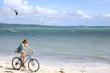 boracay Beach, Türkiye plaj Bisiklet