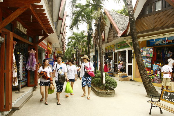 D 'Mall Commercial Center in Boracay, Philippines
