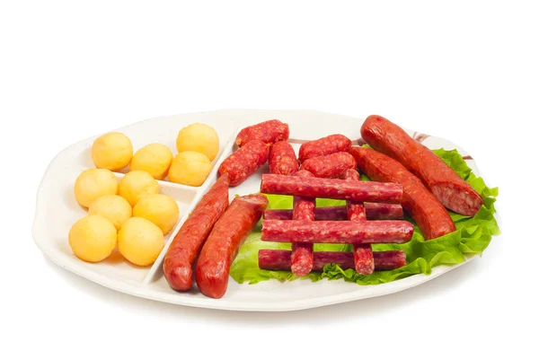 Sausage collection — Stock Photo, Image