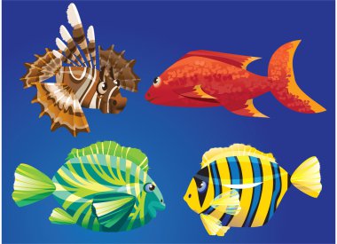 Red Sea Fishes clipart