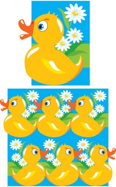 Pattern for children clipart