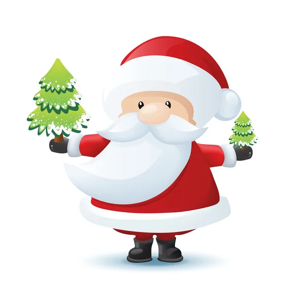 Santa_holiday — Stock Vector