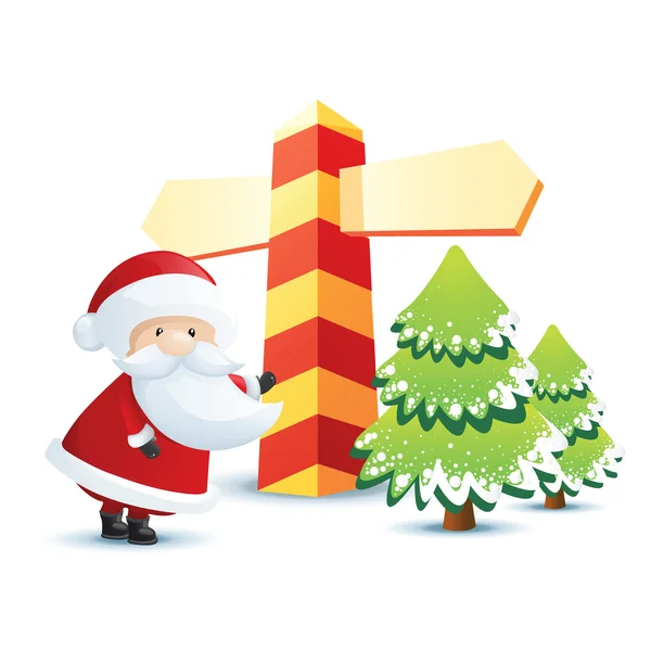 Santa _ feriado —  Vetores de Stock