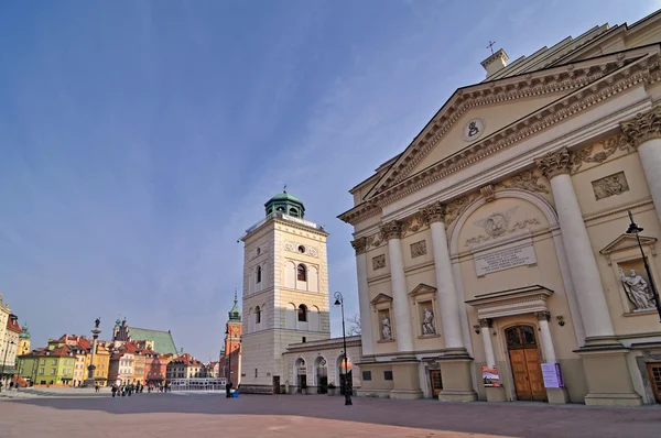 Plaza del Castillo en Varsovia, Polonia —  Fotos de Stock