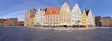 Market square, Wroclaw, Poland clipart