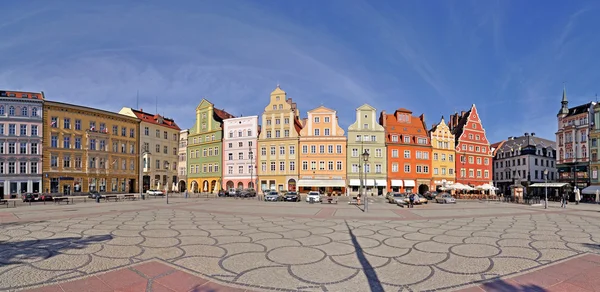 Solny square, Breslavia, Polonia — Foto Stock