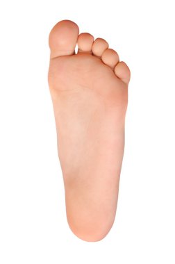 Child's foot clipart