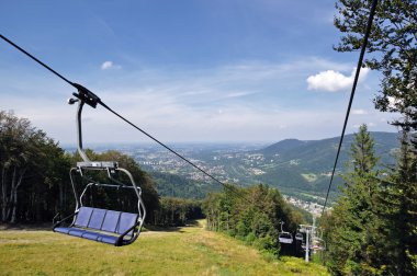 Chairlift clipart