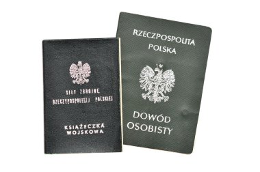 Polish documents clipart