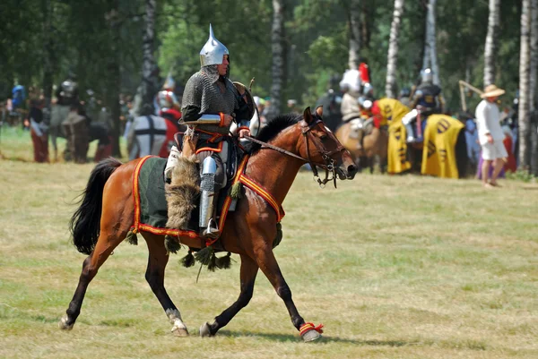 Atlı şövalye — Stok fotoğraf