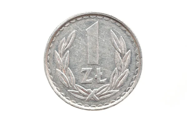Moneda polaca — Foto de Stock