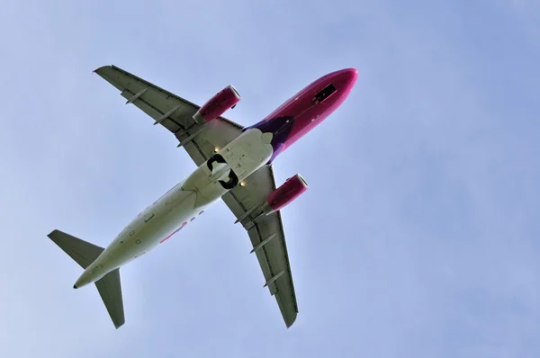 Avião No ar — Fotografia de Stock