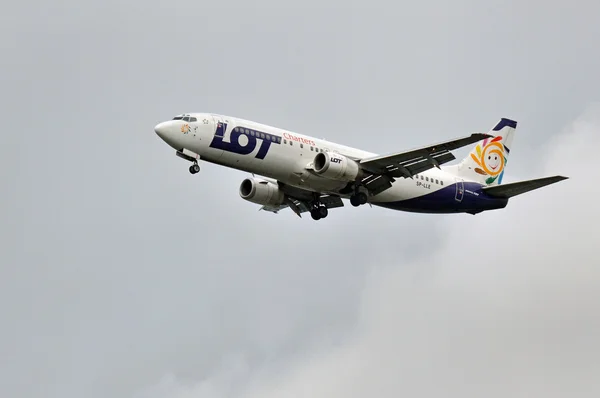 Avión En el aire — Foto de Stock